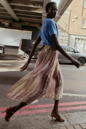 BEDRUCKTER MIDI-ROCK