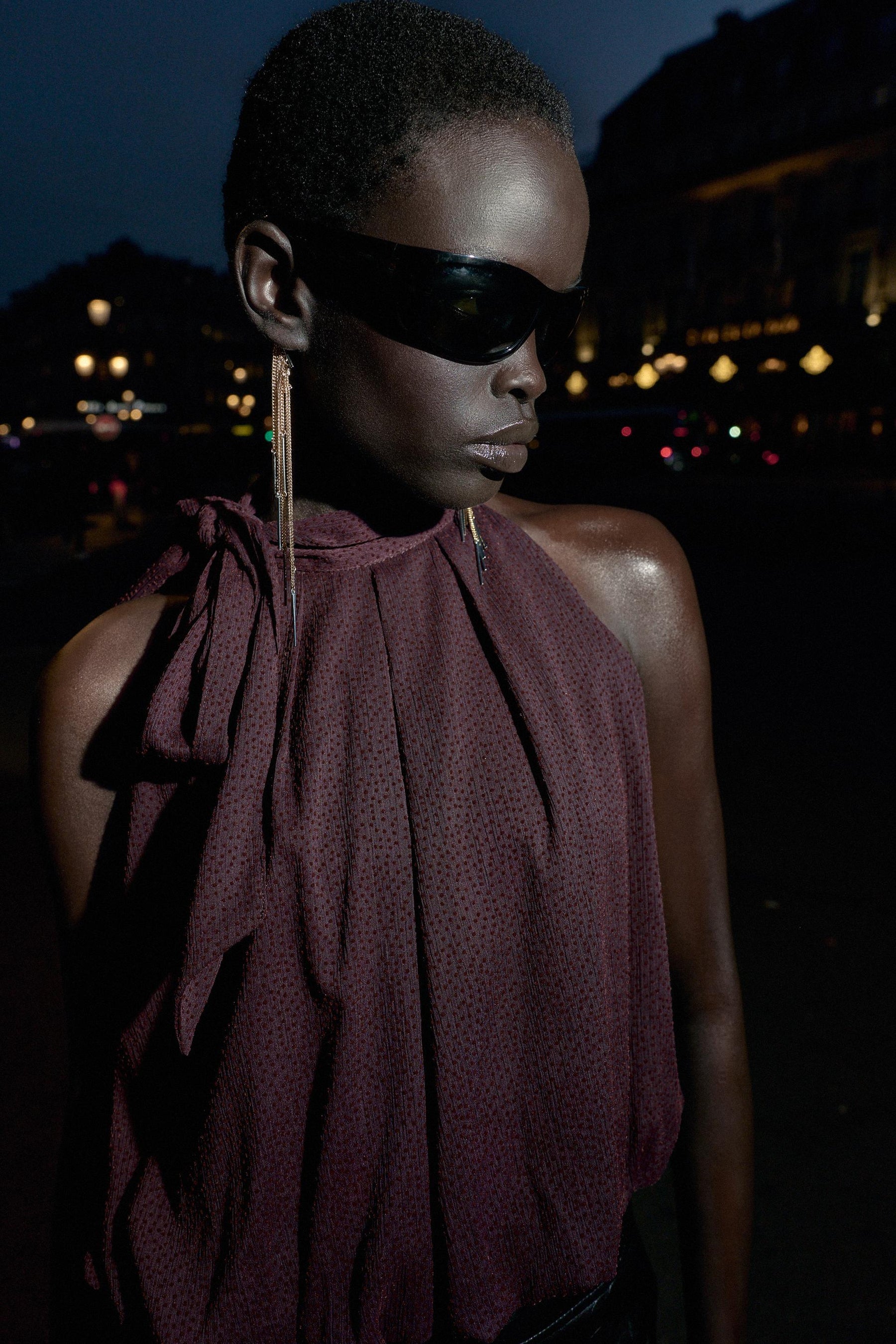 BALLON-HALTER-NECK-TOP