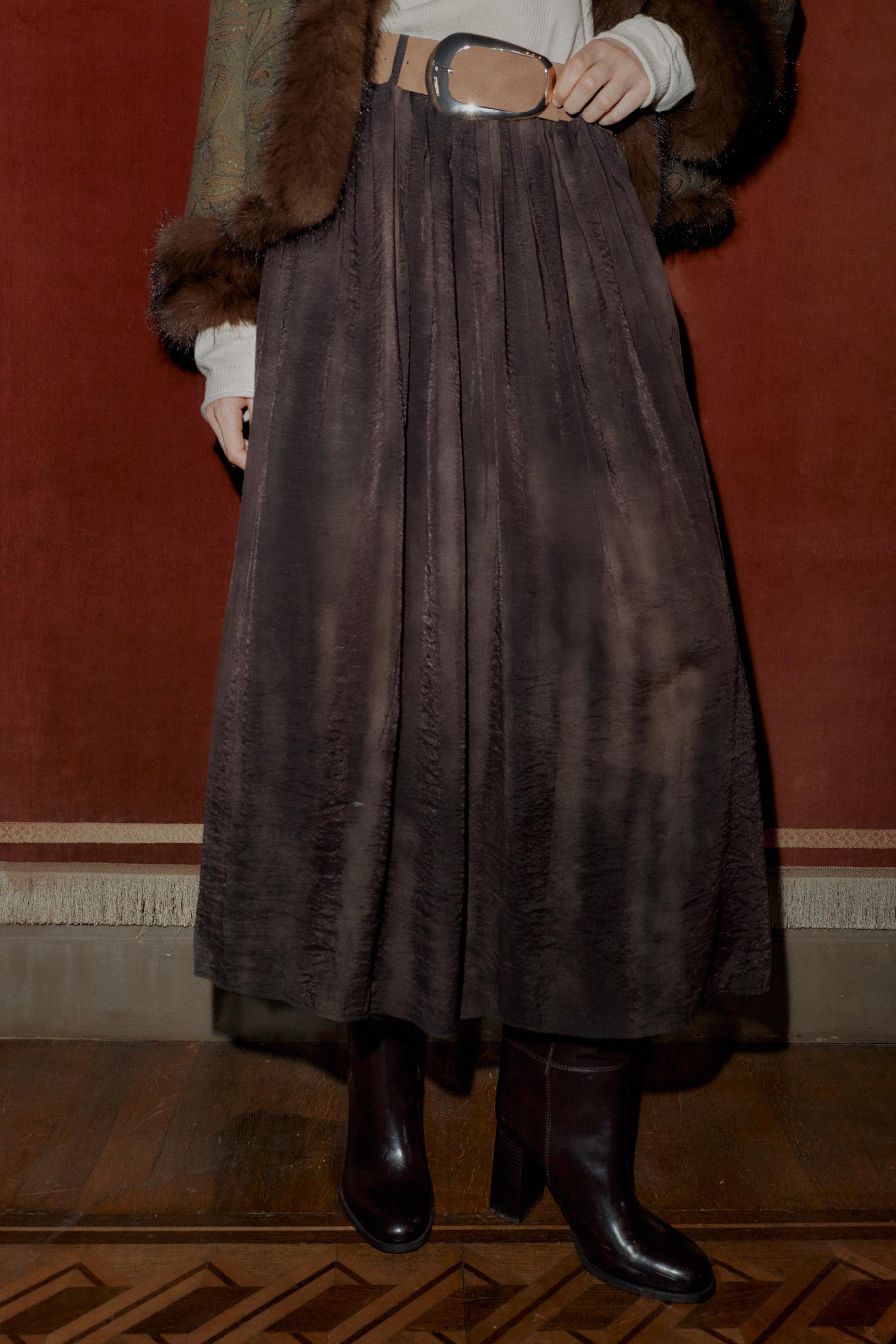 MIDI-ROCK MIT VERSCHWEFTER DRUCK