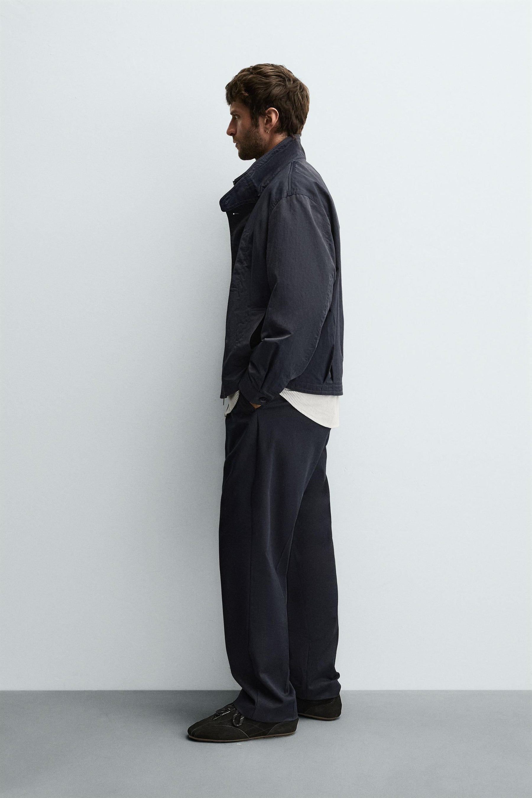 TECHNICAL JACKET WITH CONTRAST LINING - Image 4
