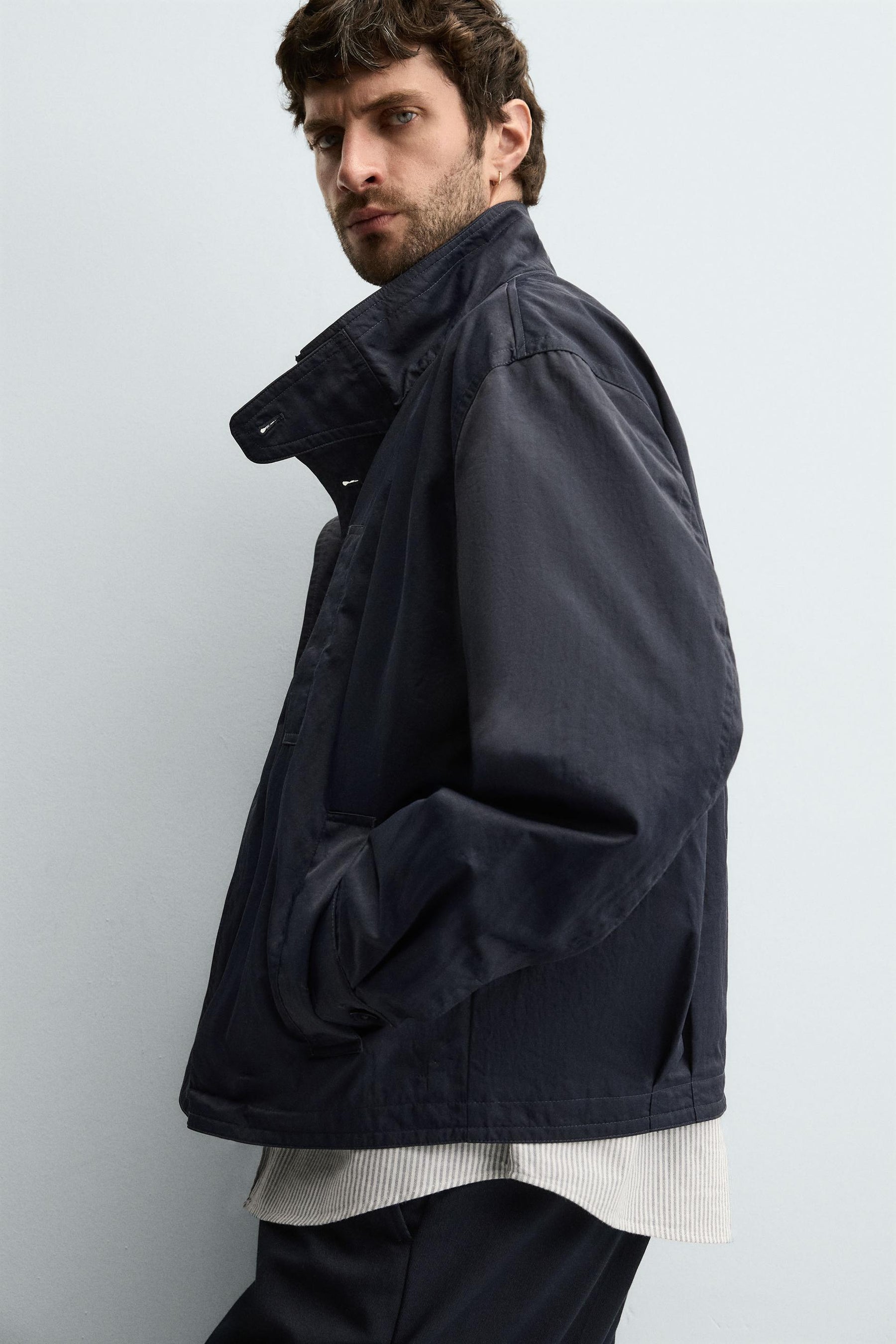 TECHNICAL JACKET WITH CONTRAST LINING - Image 6