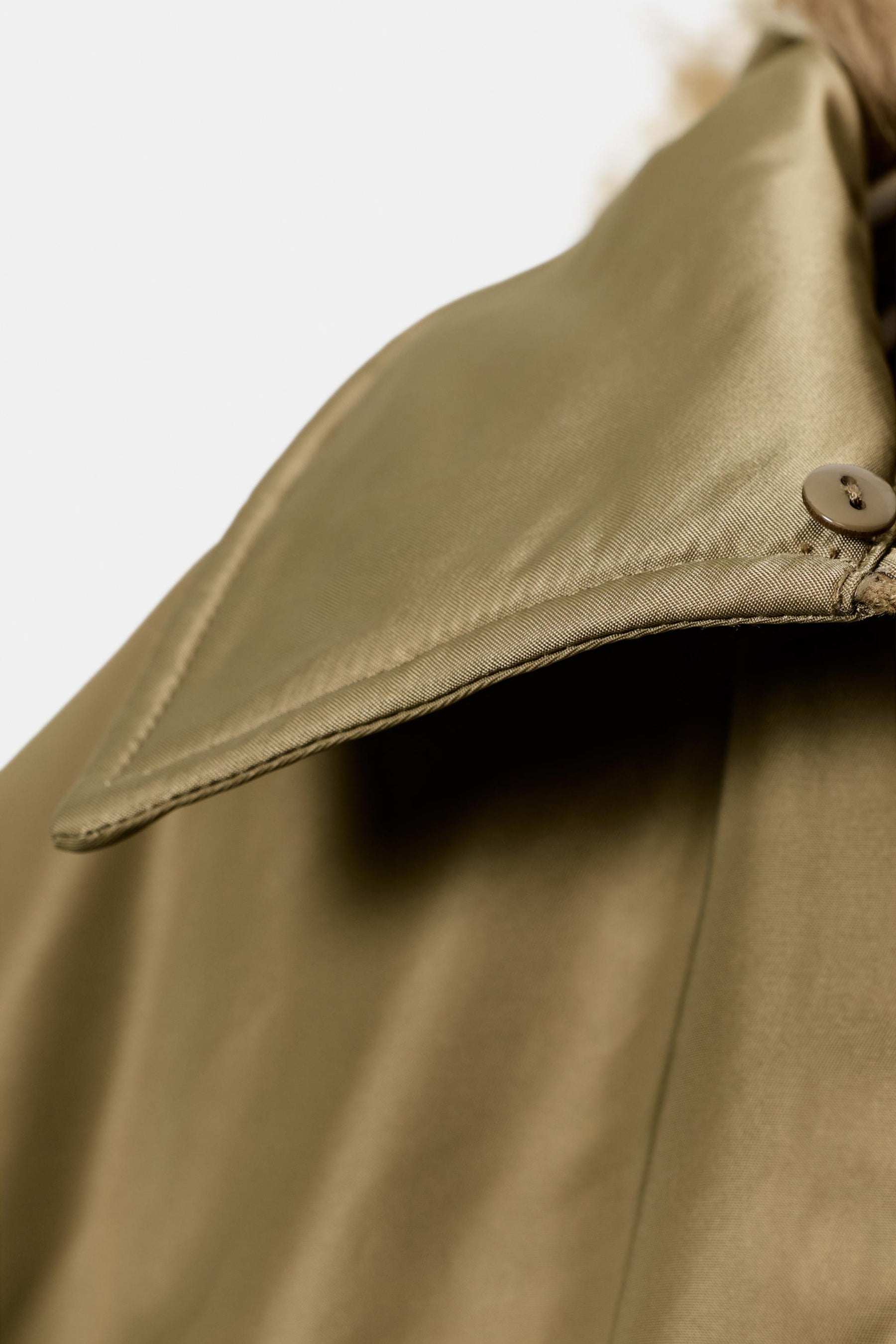 FAUX FUR COLLAR BOMBER JACKET ZW COLLECTION - Image 8