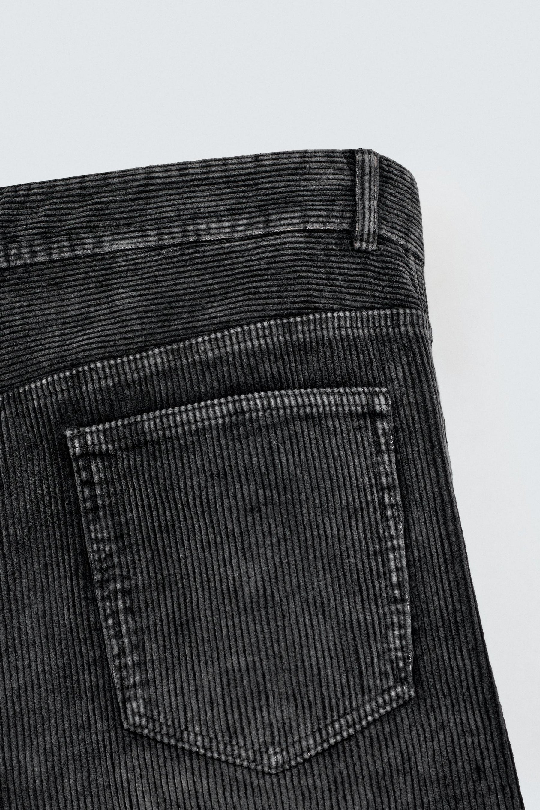 Corduroy Twisted Seam Pants