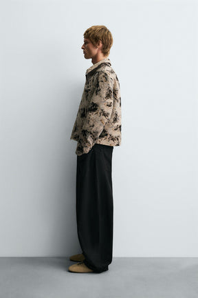 TEXTURED JACQUARD JACKET - Image 4