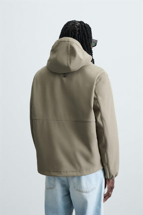 TECHNICAL FLEECE MIX JACKET - Image 3