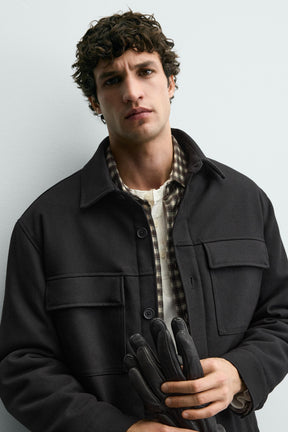 SOFT QUILTED OVERSHIRT - Image 5