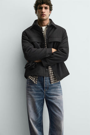SOFT QUILTED OVERSHIRT - Image 6
