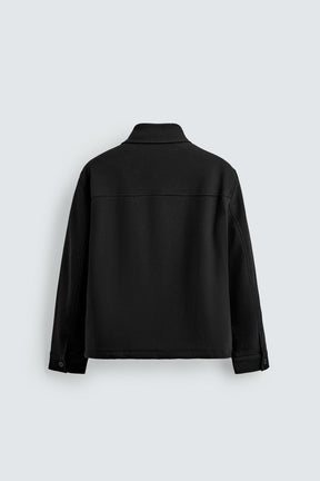 TEXTURED PADDED OVERSHIRT - Image 7