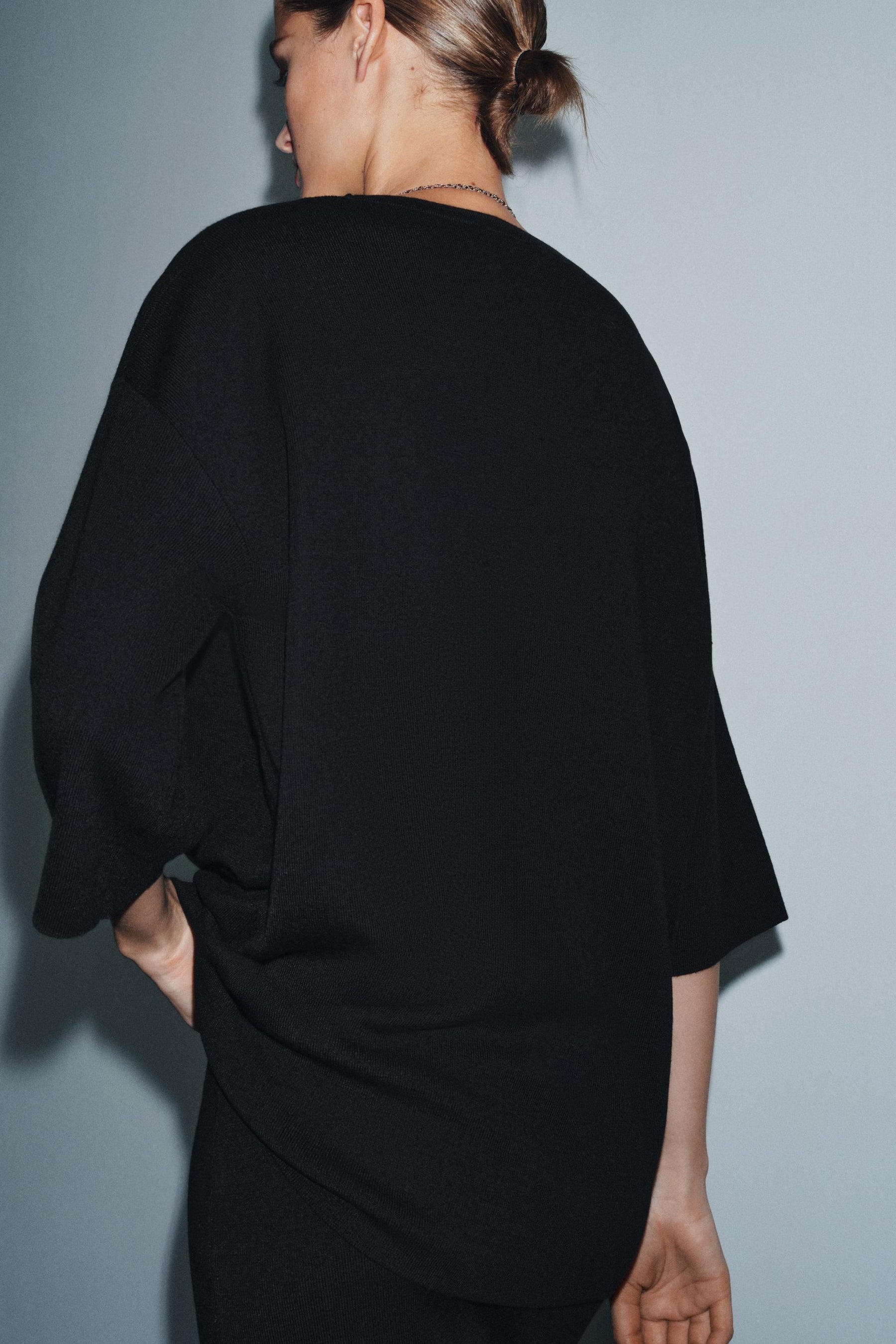 OVERSIZED KNIT TOP - Image 3