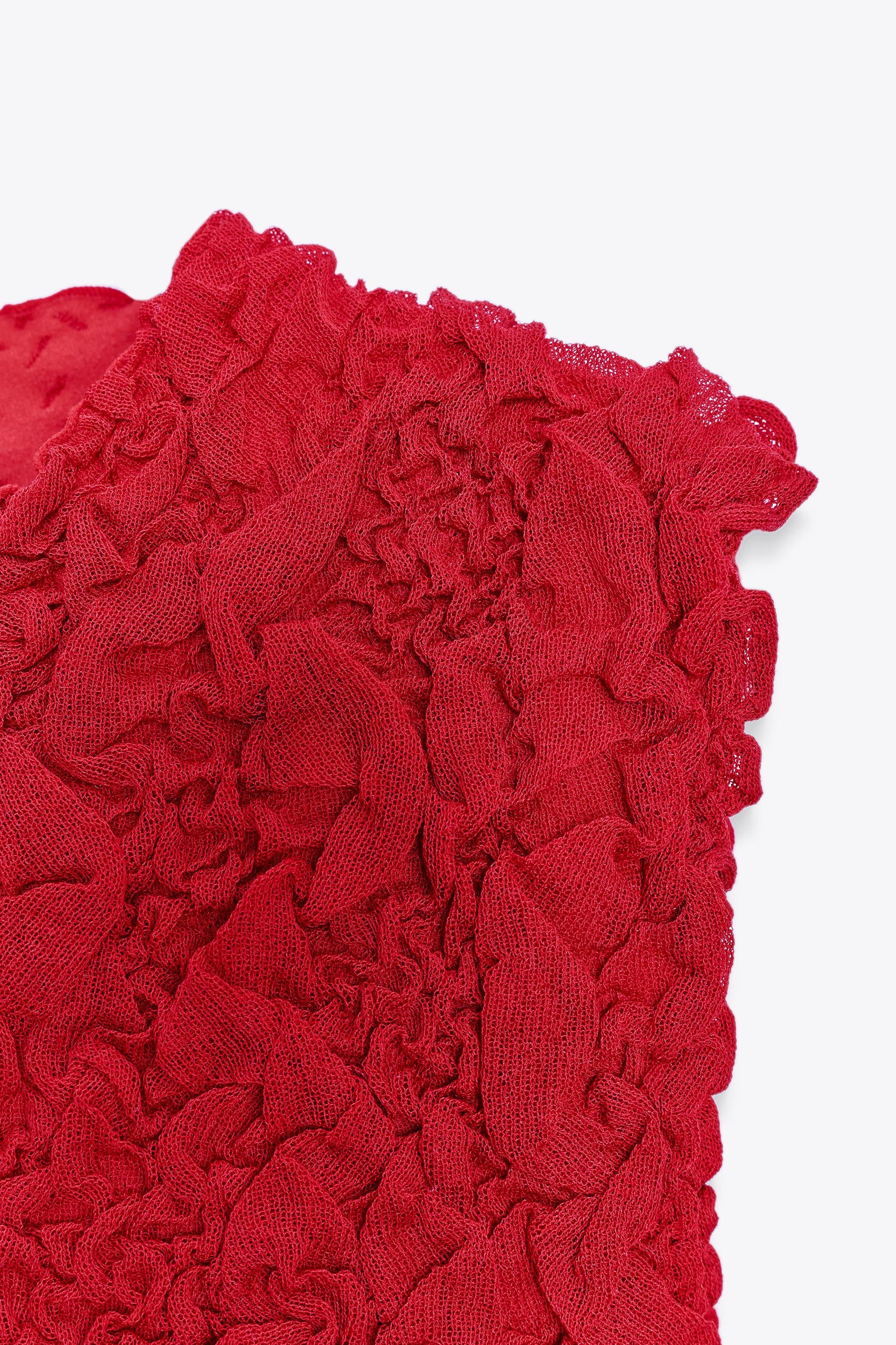 TEXTURED KNIT TOP - Image 8