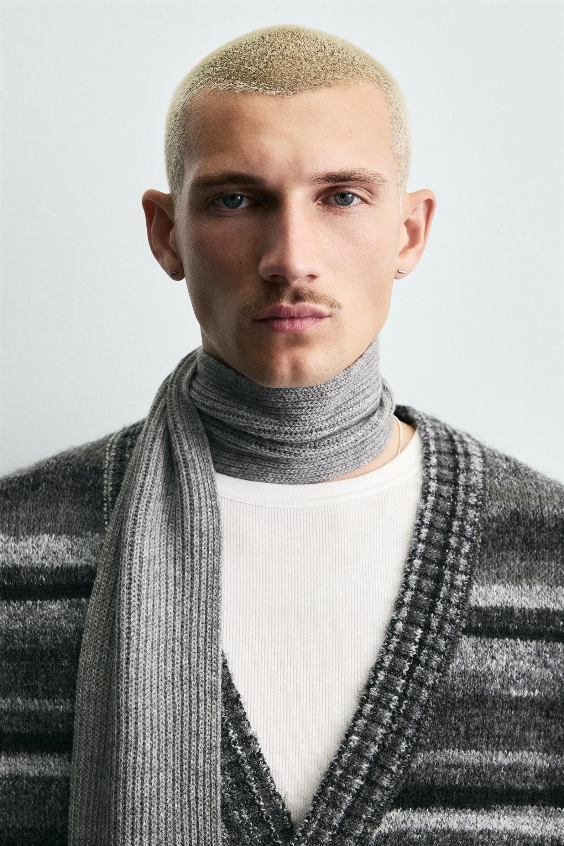 STRIPED JACQUARD CARDIGAN - Image 5