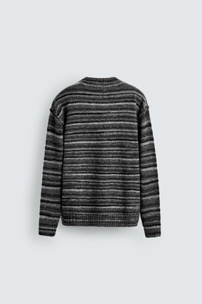 STRIPED JACQUARD CARDIGAN - Image 8