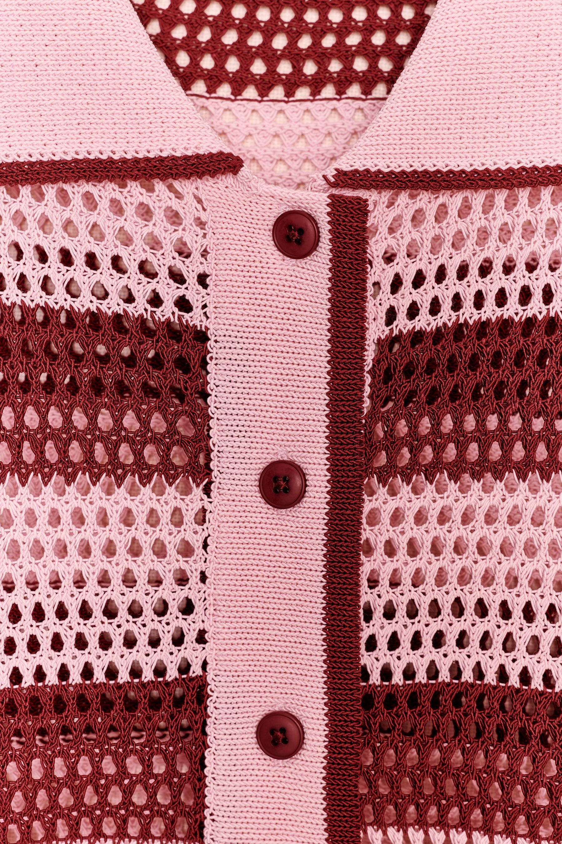 KNITTED POLO CARDIGAN - Image 2