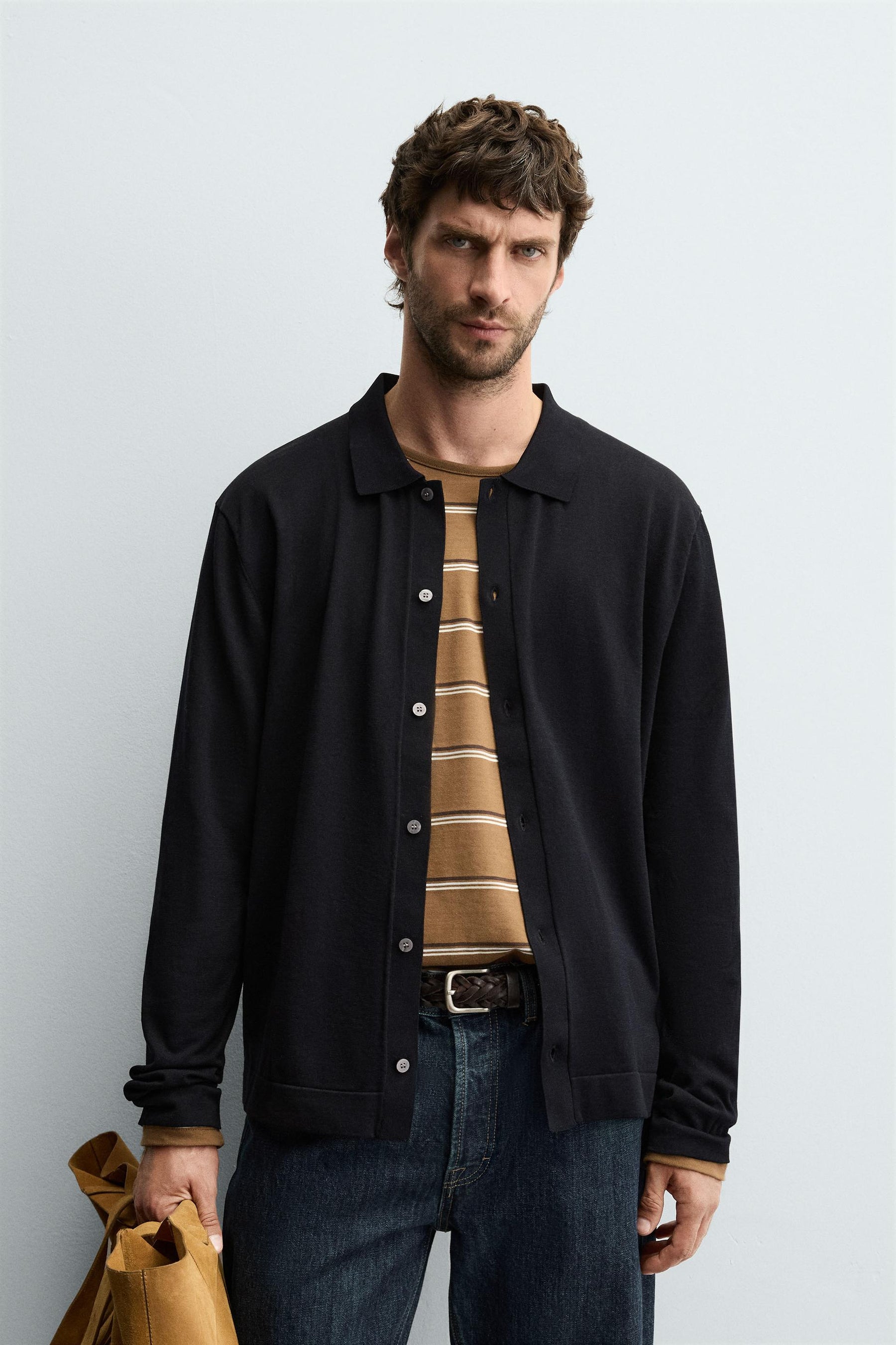 LIGHTWEIGHT COTTON CARDIGAN - Image 2