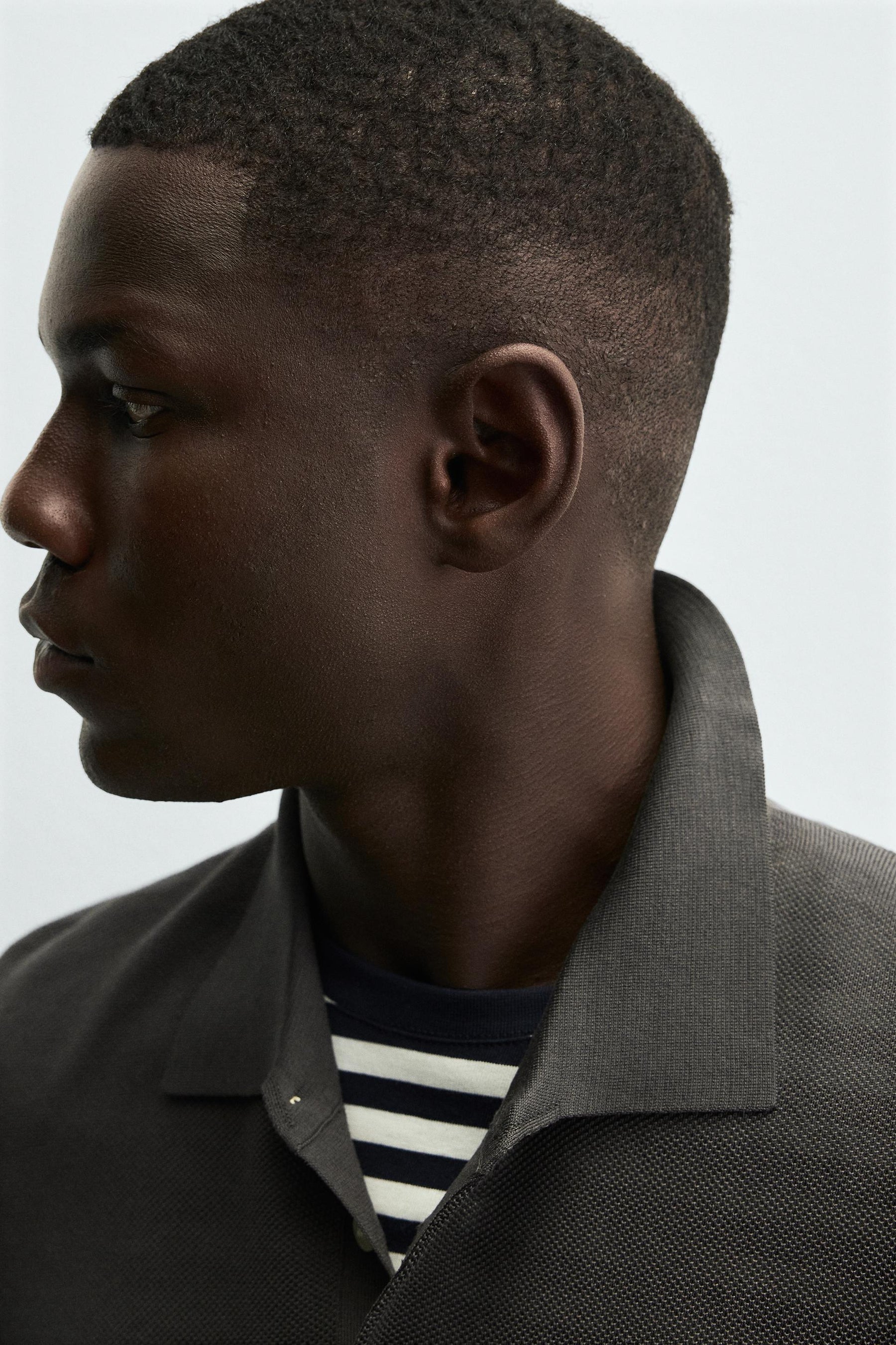 TEXTURED KNIT POLO SHIRT - Image 6