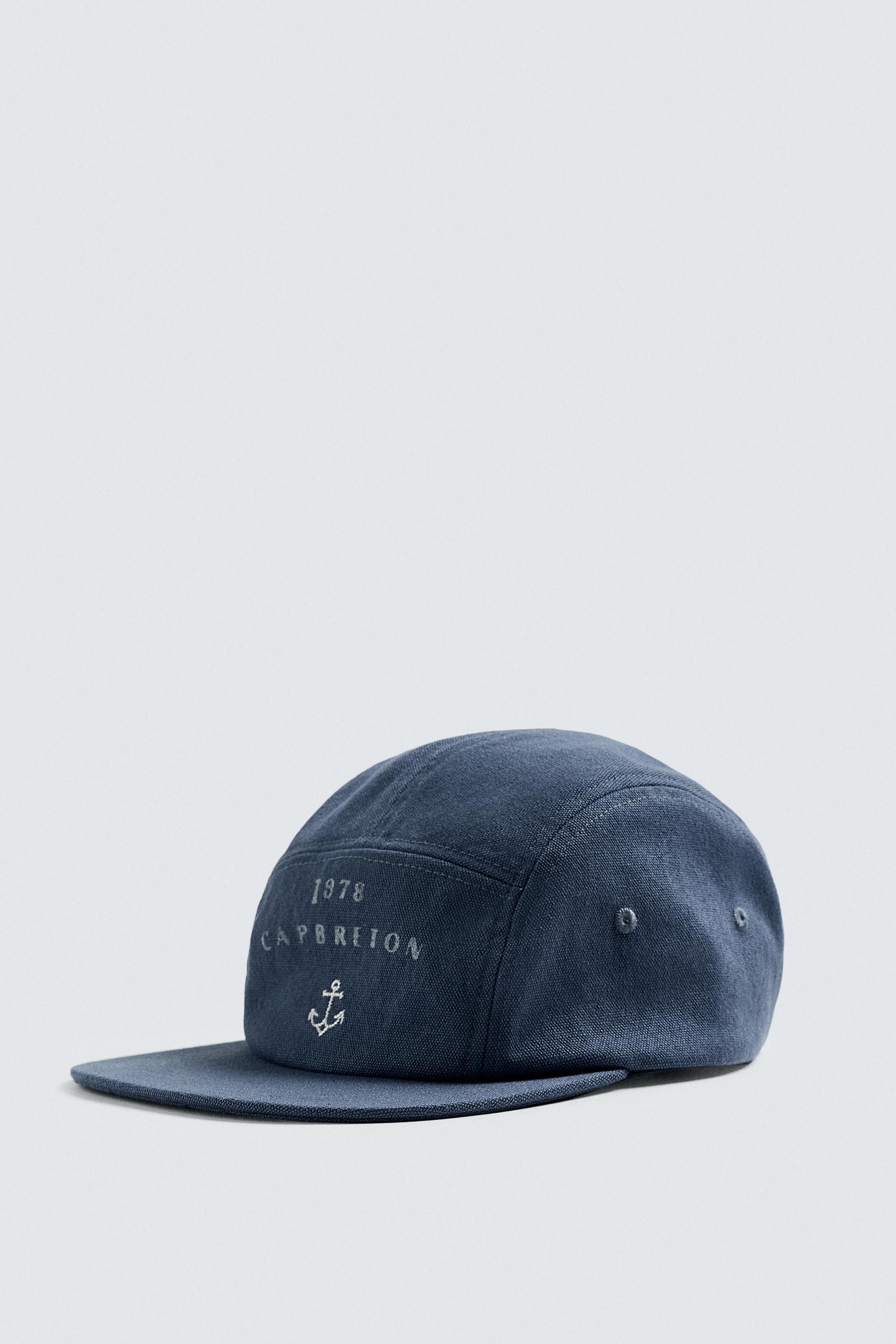 WASHED CAP WITH CONTRAST PRINT - Image 5