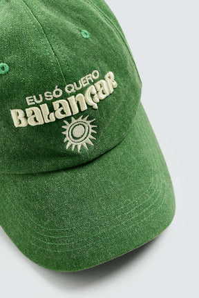CONTRAST EMBROIDERY CAP - Image 7