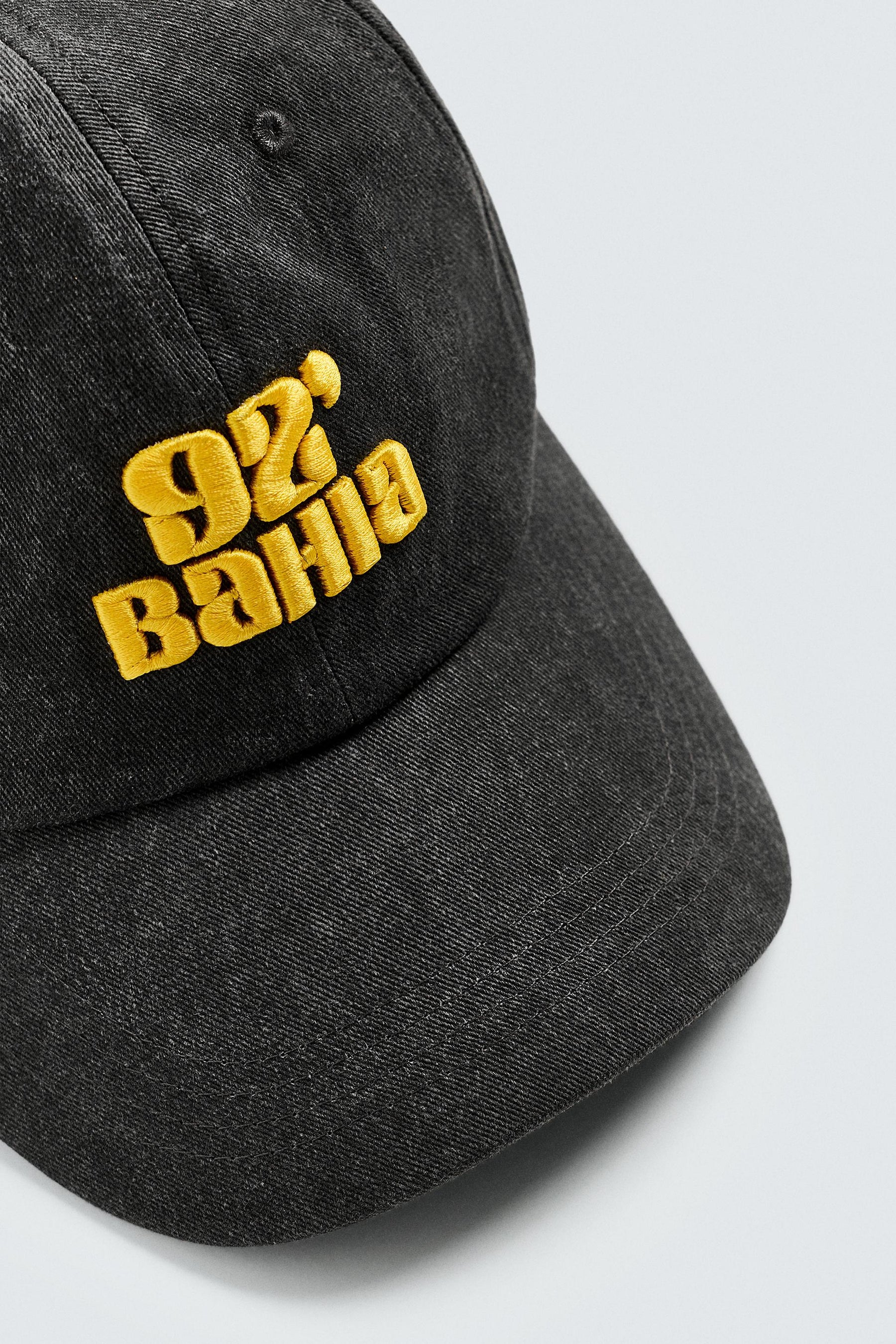 CONTRAST EMBROIDERY CAP - Image 6