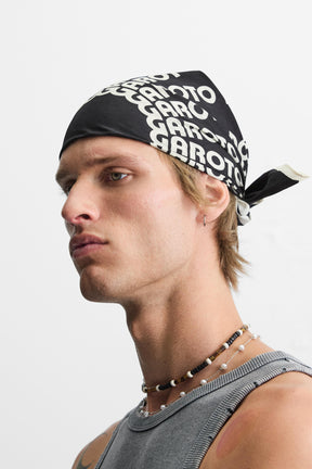 TEXT PRINT BANDANA - Image 2