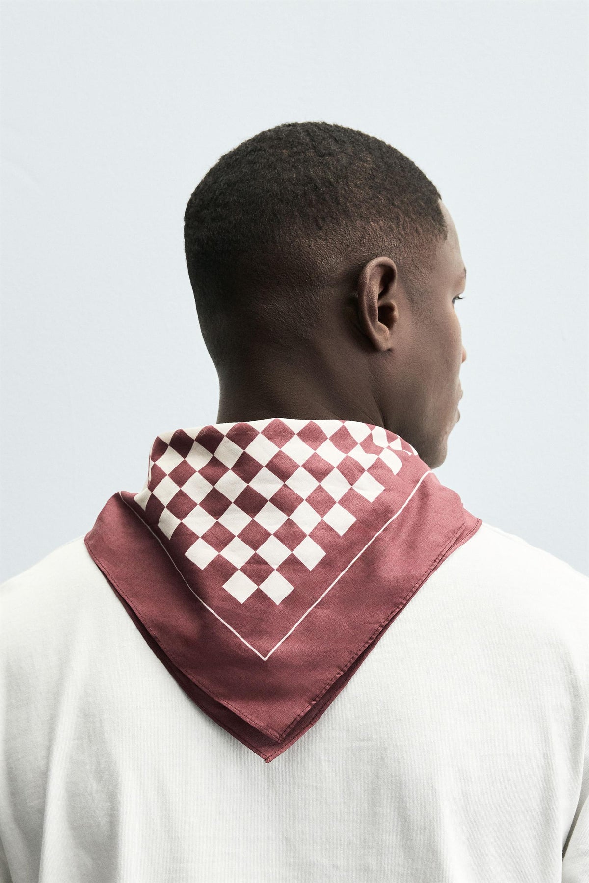 CHECK PRINT BANDANA - Image 2