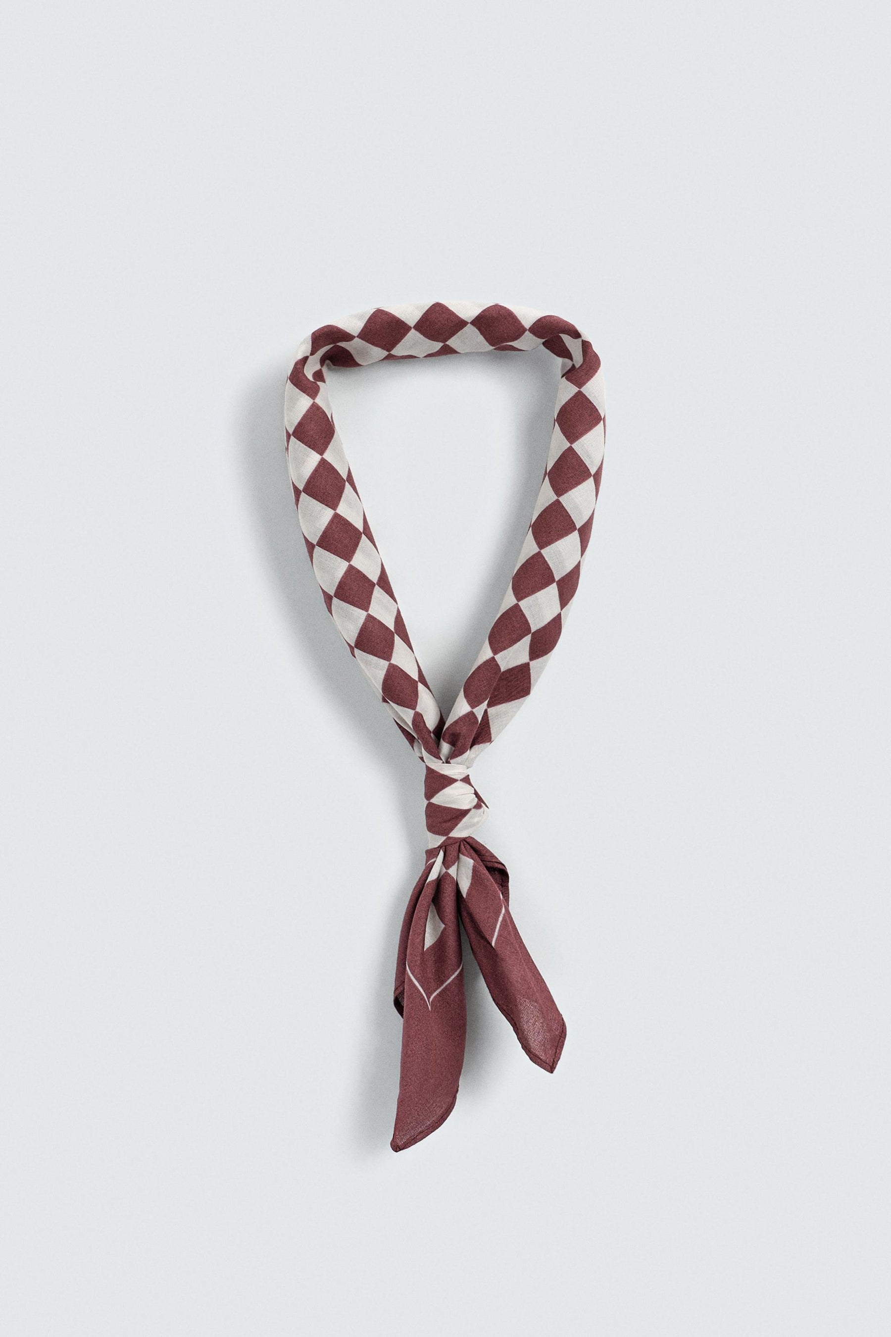 CHECK PRINT BANDANA - Image 5