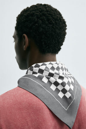 CHECK PRINT BANDANA - Image 3