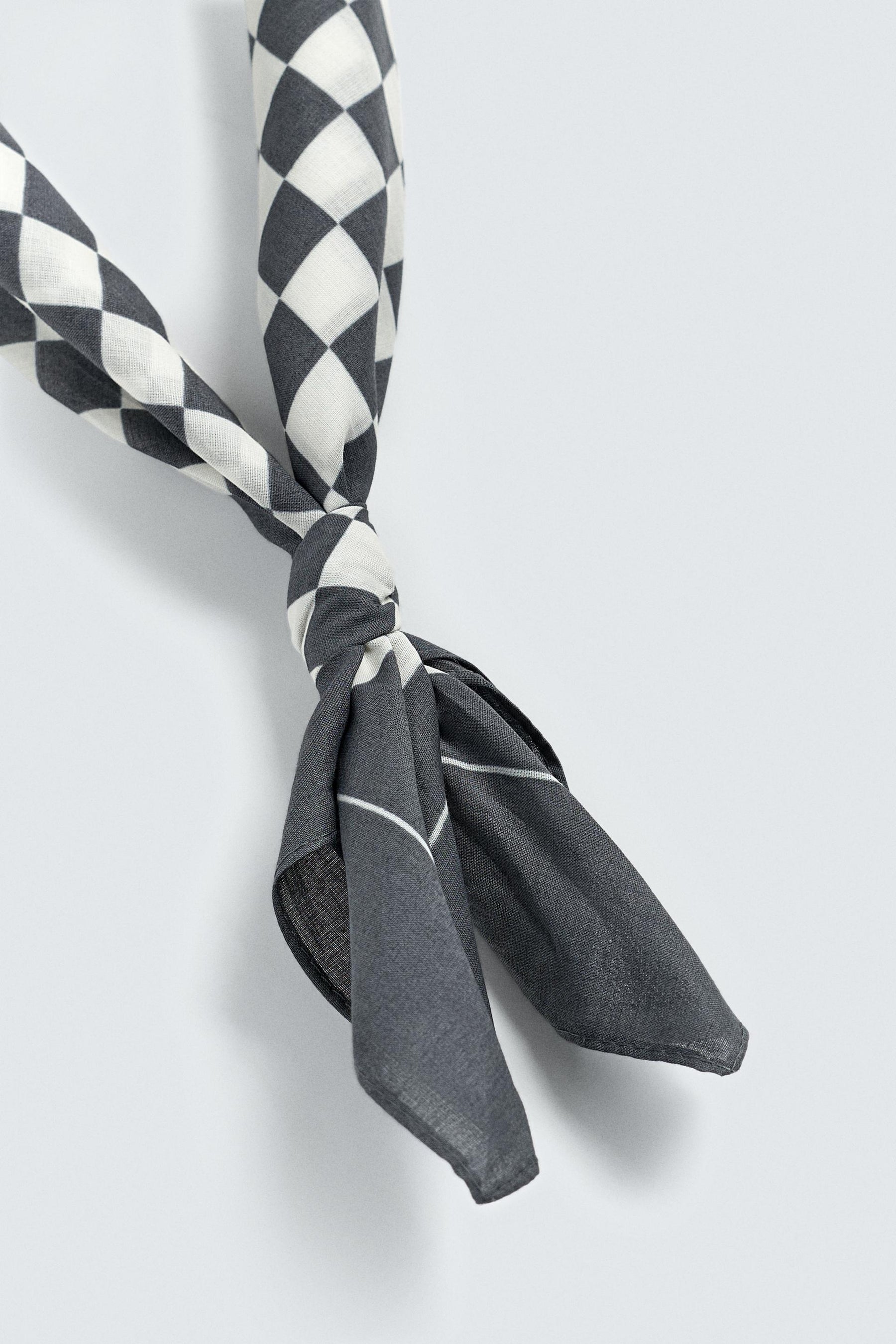 CHECK PRINT BANDANA - Image 6