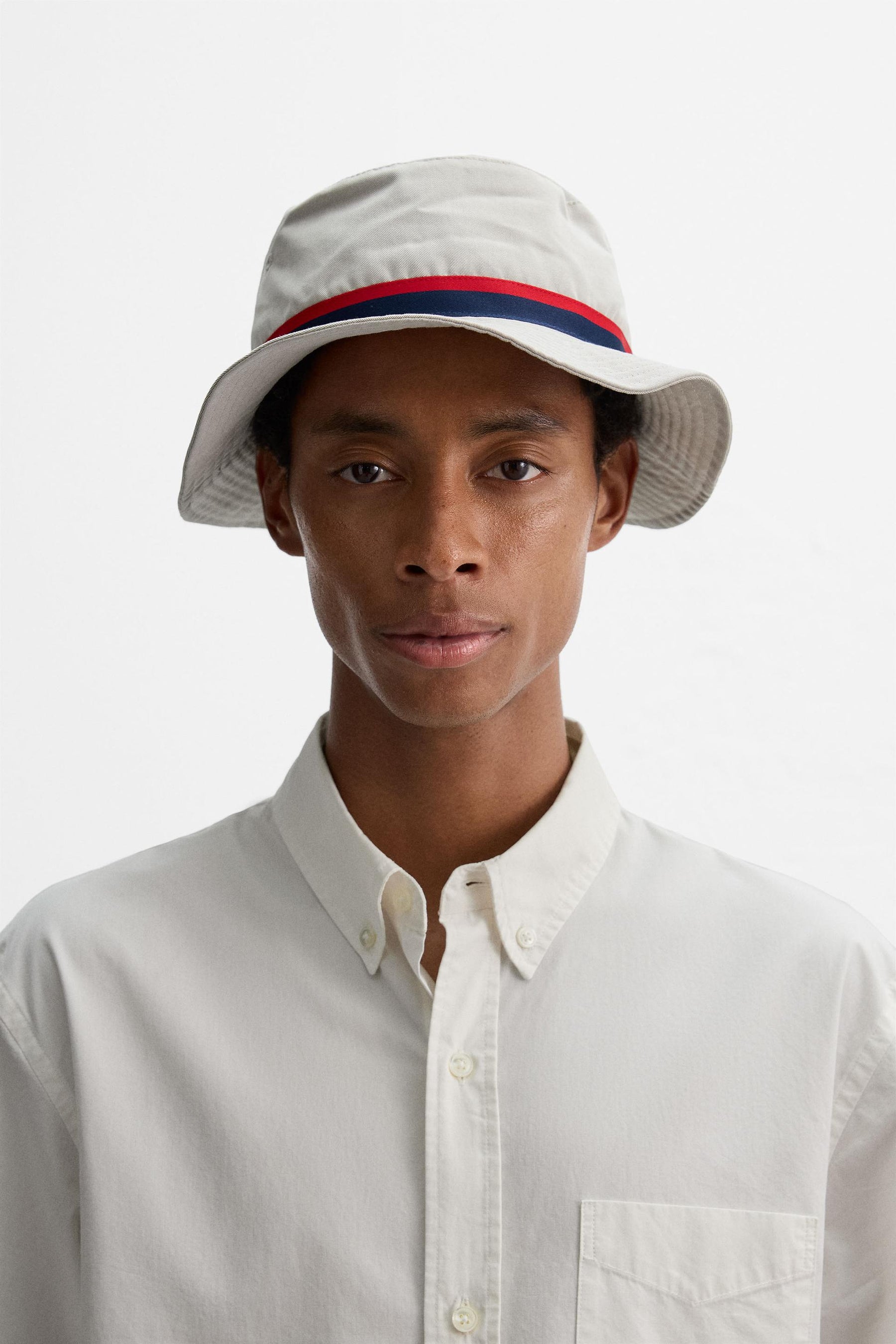 BUCKET HAT WITH RIBBON - Image 1