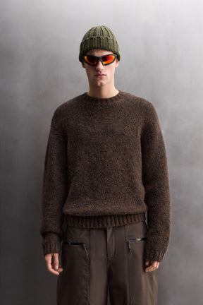 Textured Wool Pullover