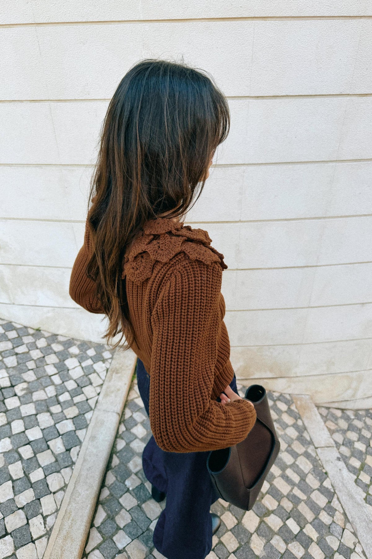 Cardigan mit Blumenmuster