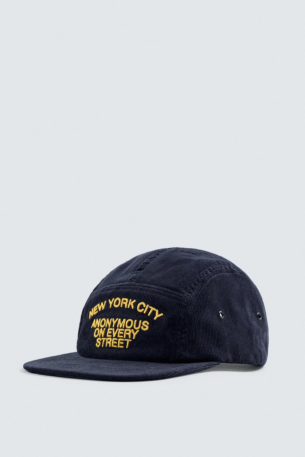 EMBROIDERED CORDUROY CAP - Image 1