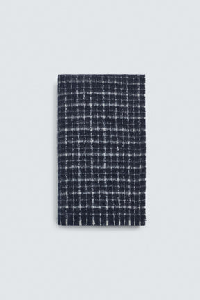 BRUSHED CHECK SCARF - Image 3