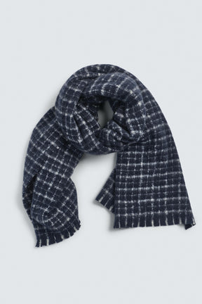 BRUSHED CHECK SCARF - Image 4