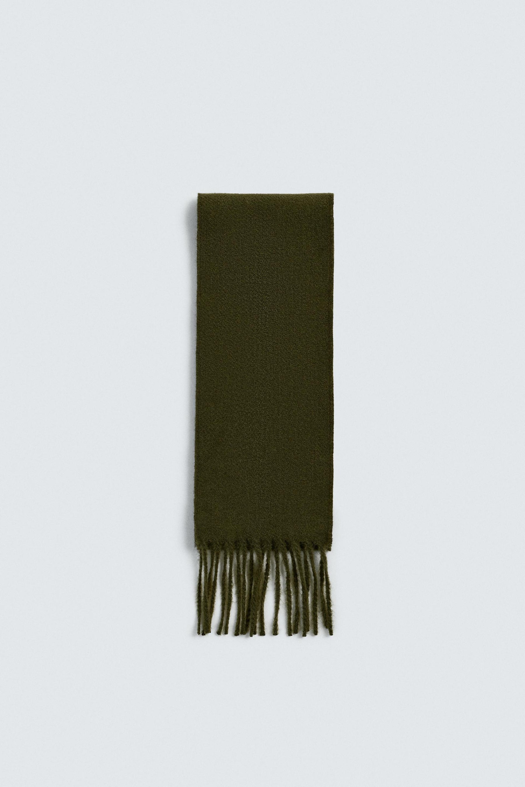 NARROW FRINGED SCARF - Image 3