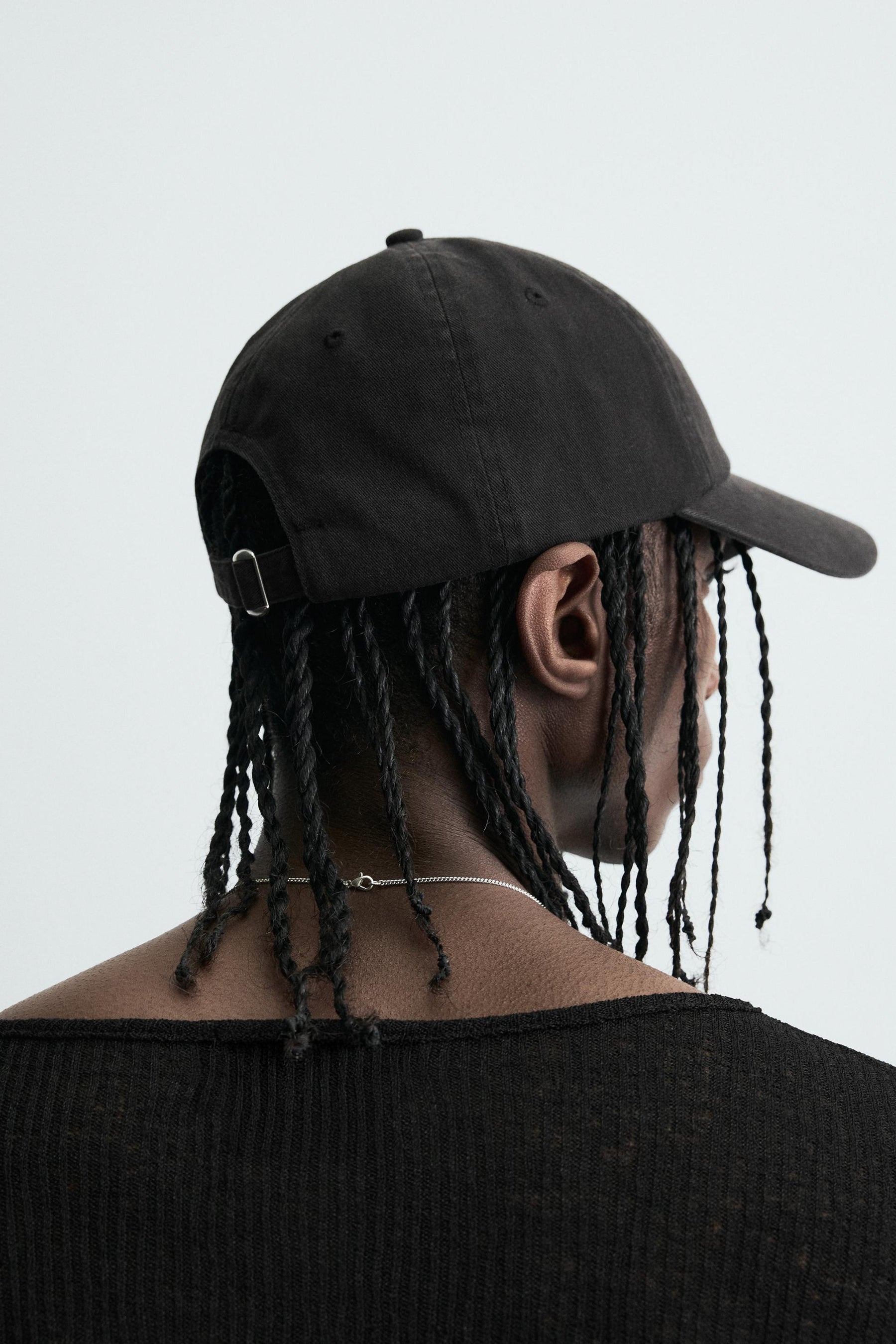 WASHED CAP WITH PRINTED TEXT - Image 4