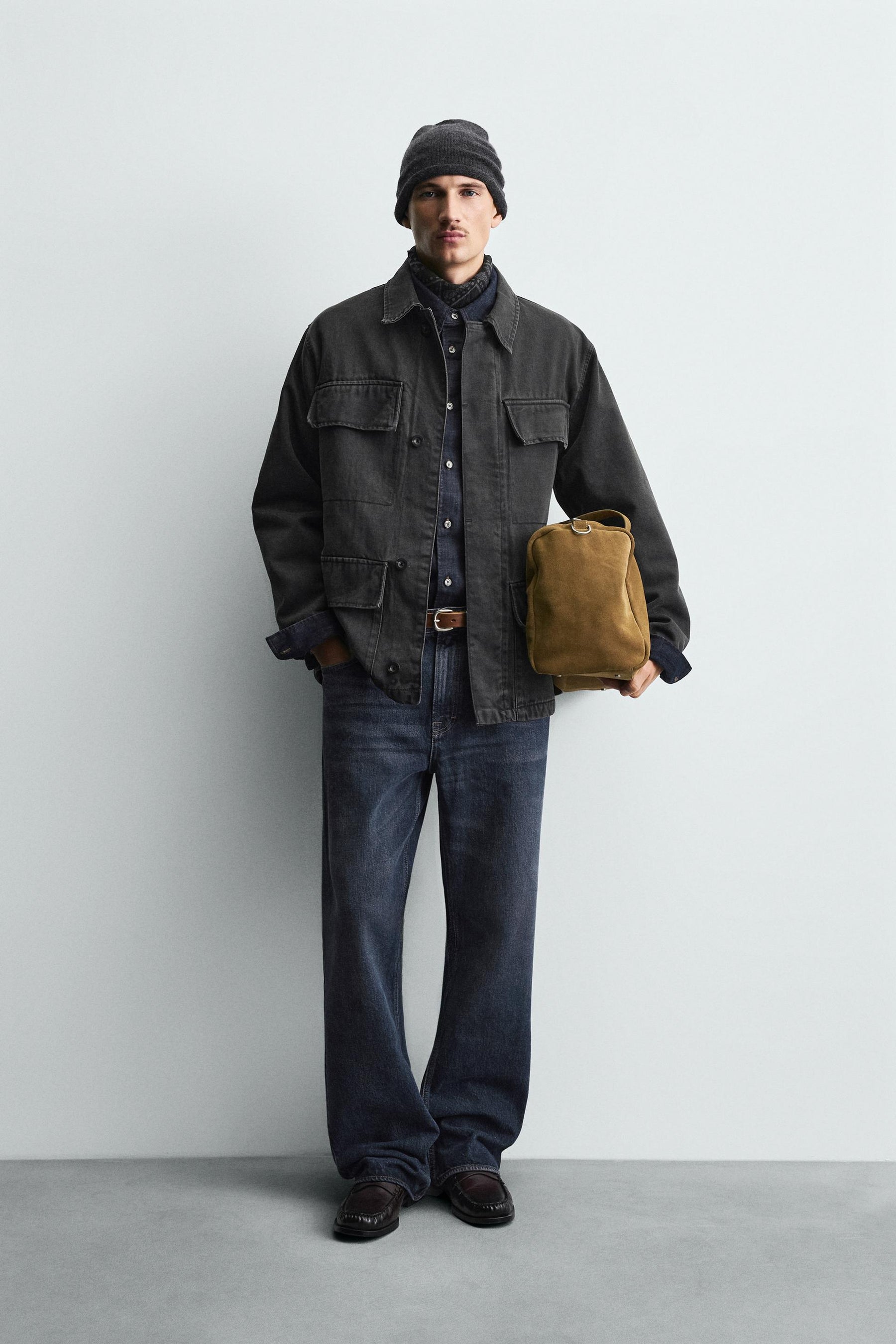 RELAXED FIT JACKET WITH POCKETS - Image 1