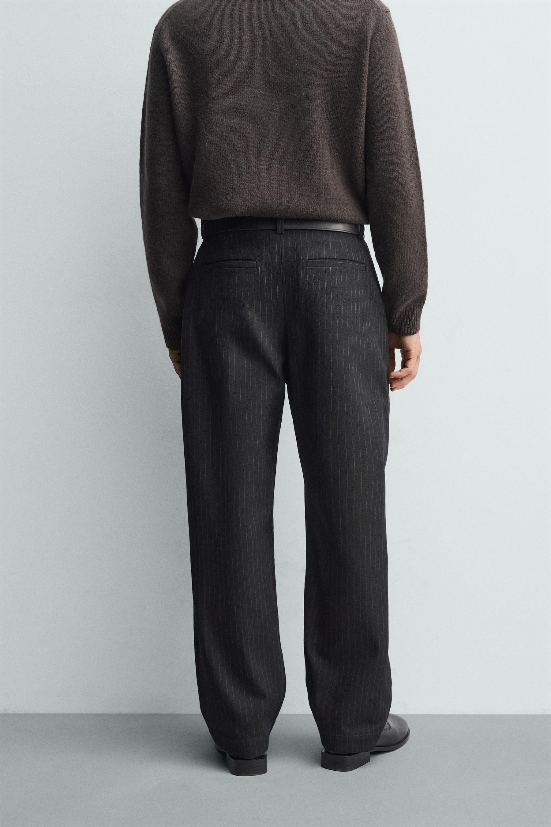 Striped Relaxed Trousers
