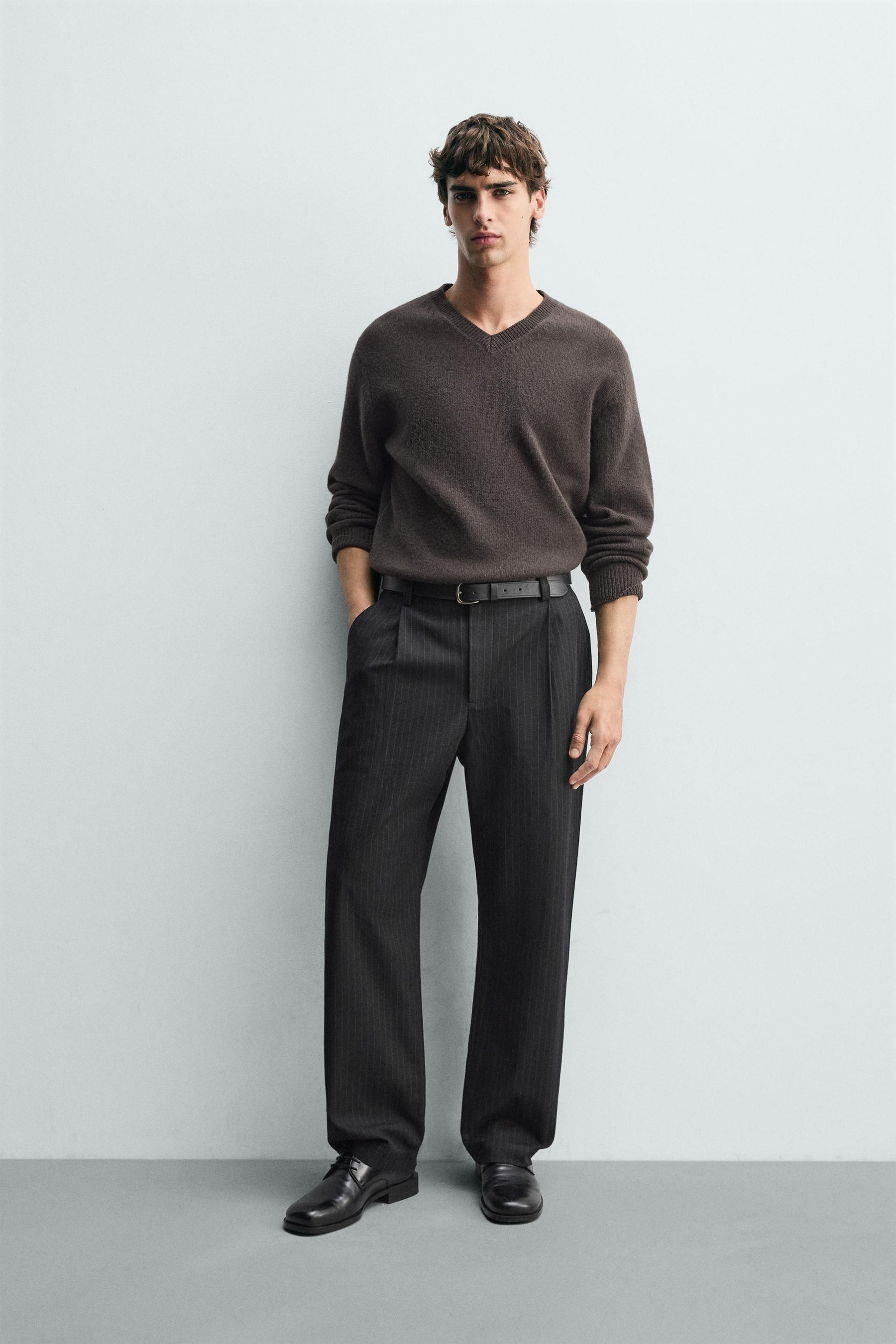 Striped Relaxed Trousers