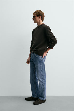 Bootcut Straight Jeans