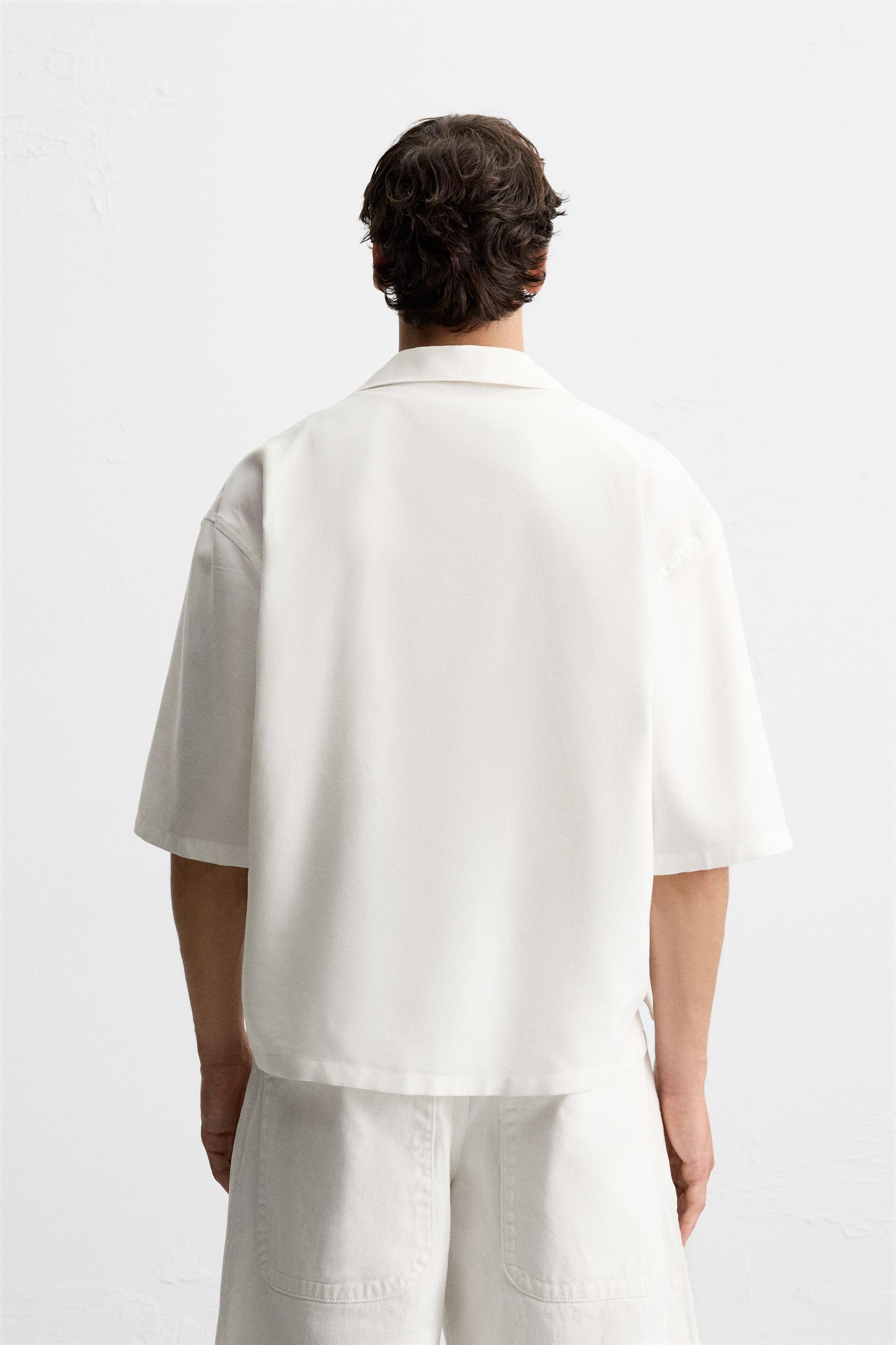 RELAXED FIT FLOWING SHIRT - Image 3