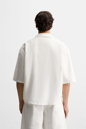 RELAXED FIT FLOWING SHIRT - Image 3