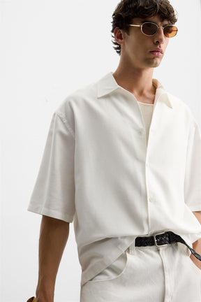 RELAXED FIT FLOWING SHIRT - Image 5