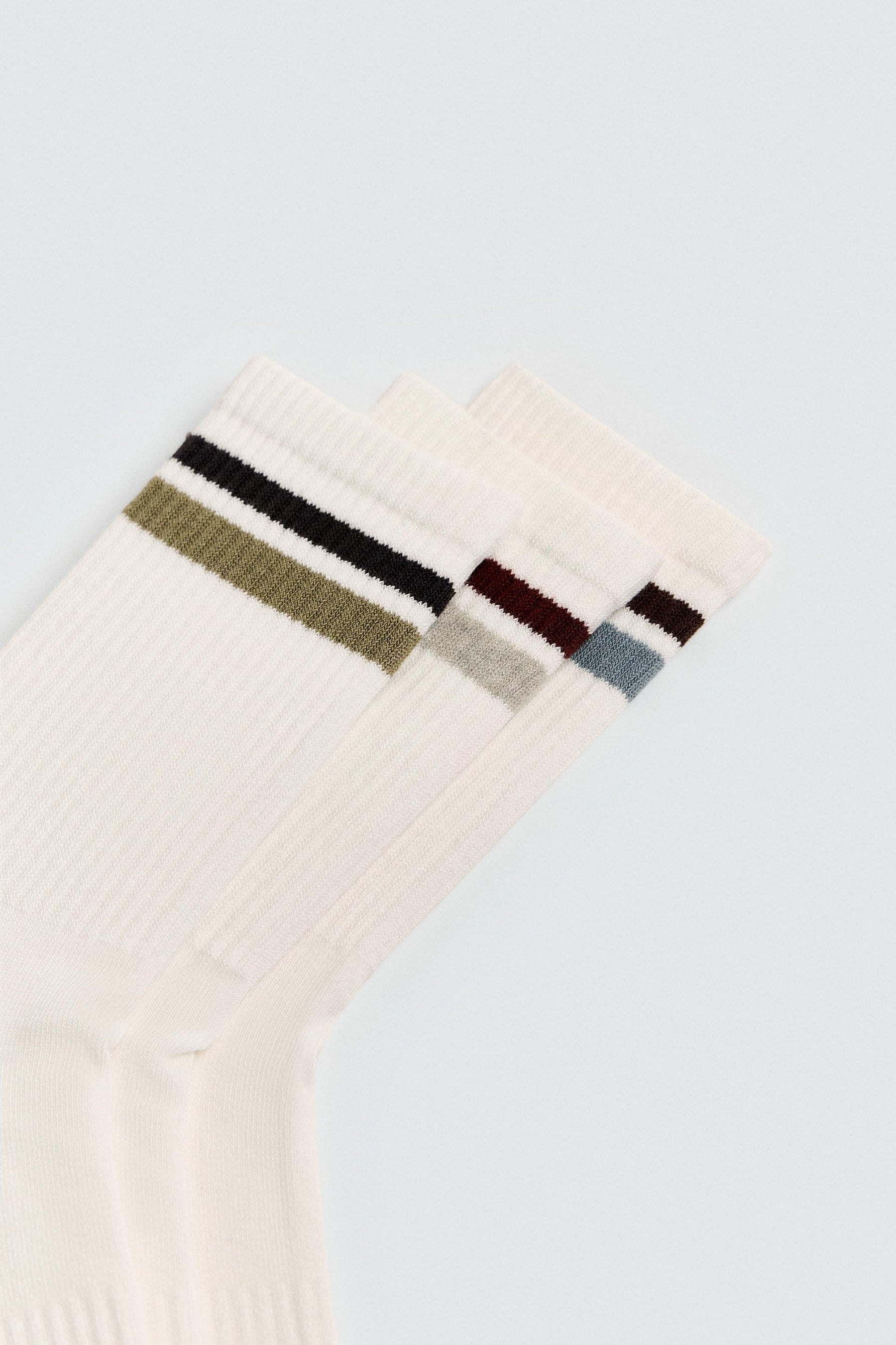 STRIPED SOCKS 3-PACK - Image 3