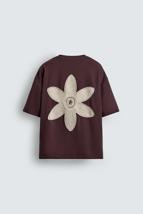 EMBROIDERED FLOWER T-SHIRT - Image 7