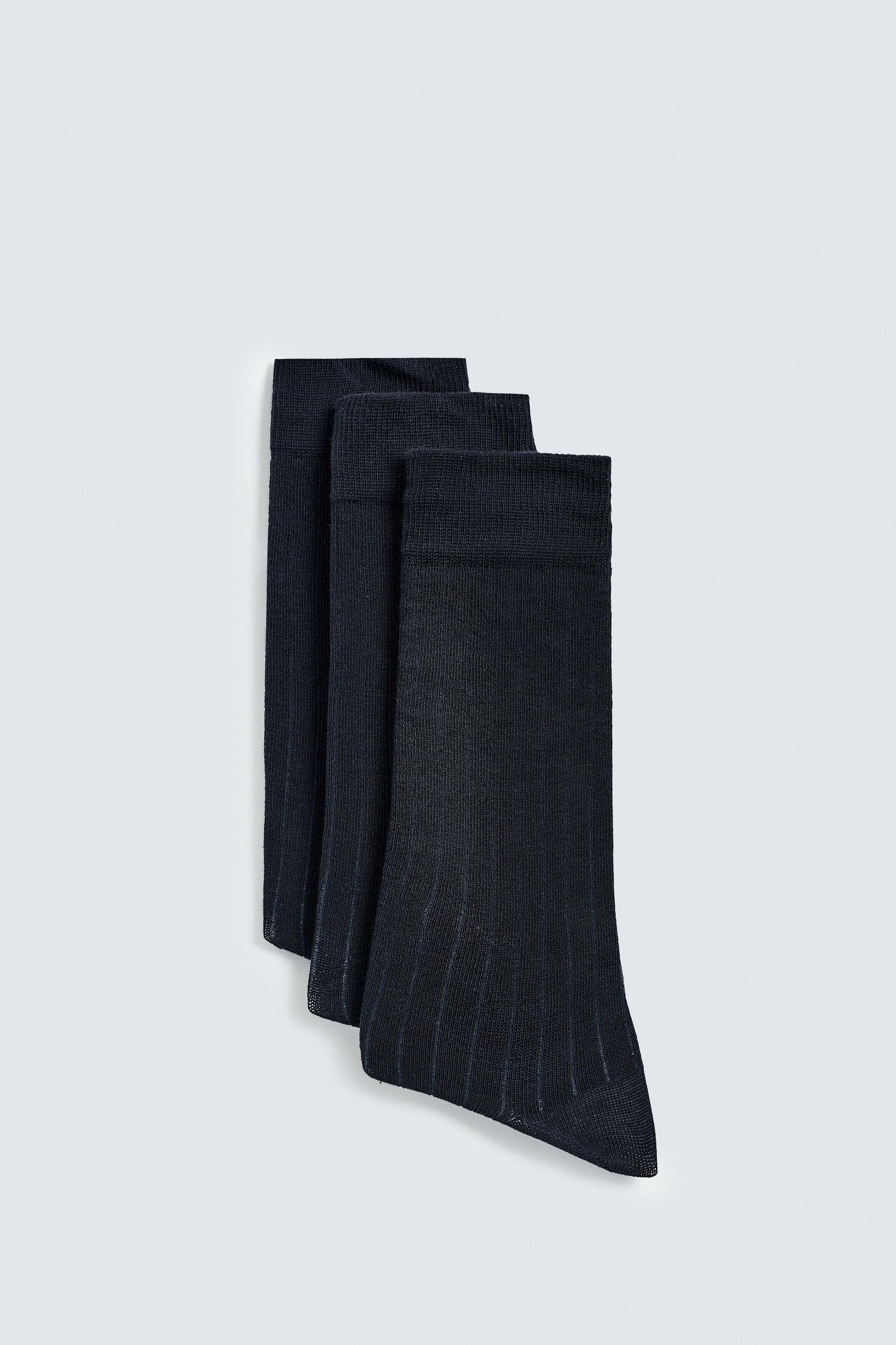 3-PACK OF RIBBED SOCKS - Image 1