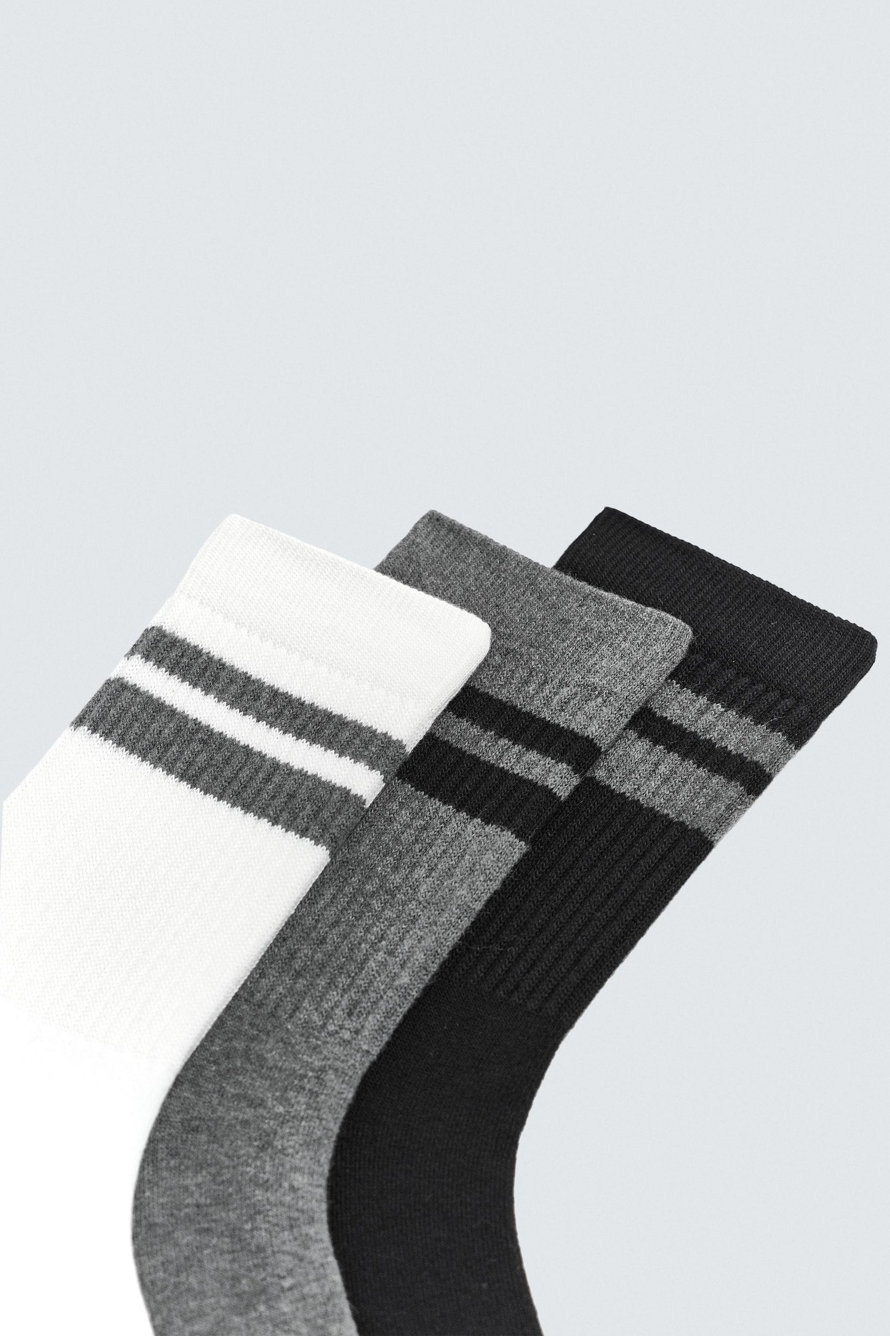 STRIPED SOCKS 3-PACK - Image 3