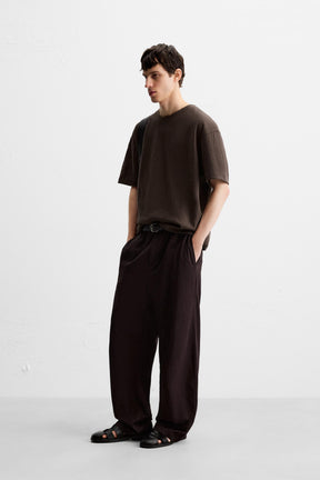 TEXTURED RELAXED FIT T-SHIRT - Image 4