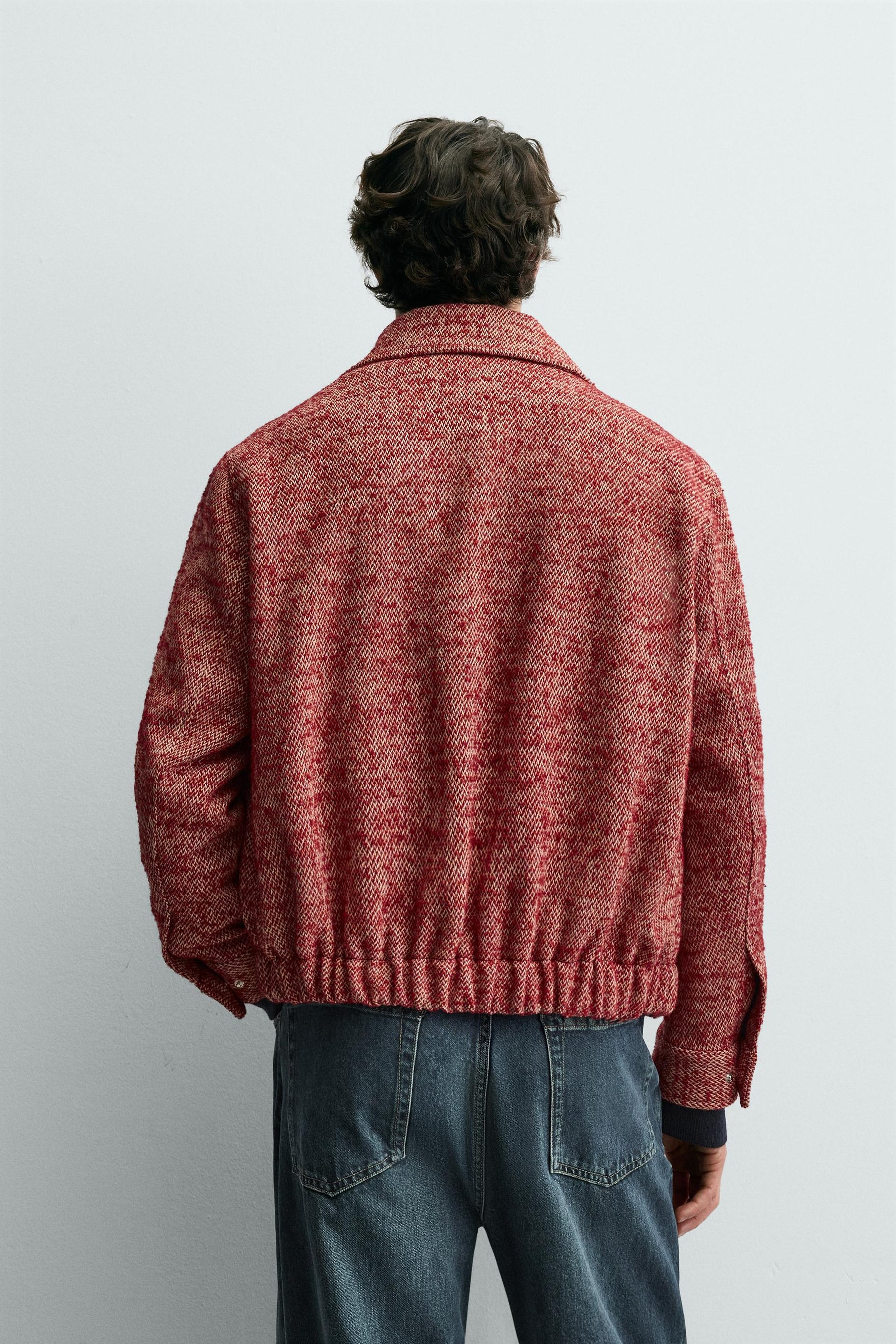 TEXTURED WOOL OVERSHIRT - Image 3