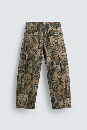 Paisley Cargo Pants