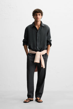 100% LINEN SHIRT - Image 1